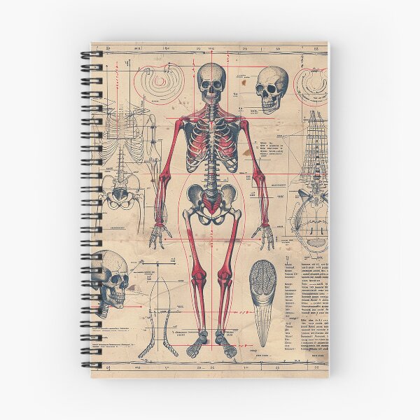 Item preview, Vintage Anatomy Art Medical Poster designed and sold by nomiraclehere.