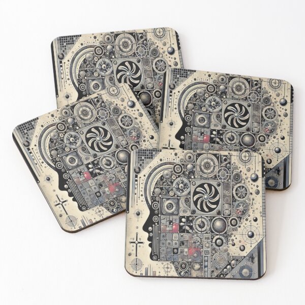 Item preview, Mechanized Mind: Cybernetic Profile designed and sold by skinnerw.