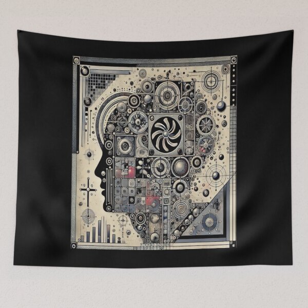 Item preview, Mechanized Mind: Cybernetic Profile designed and sold by skinnerw.