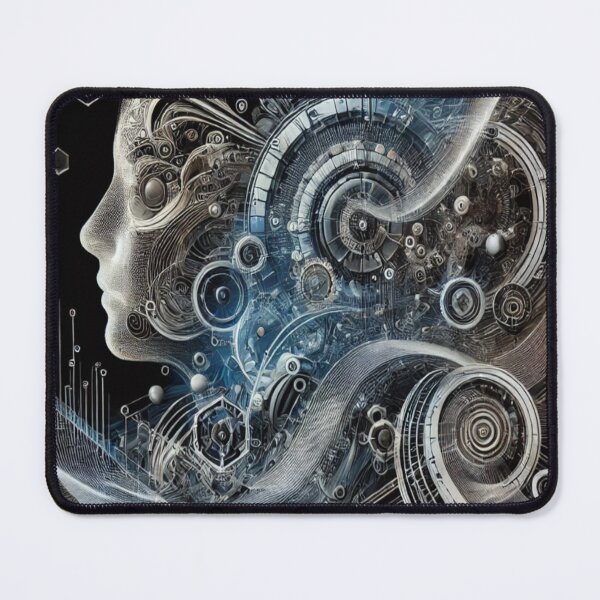 Item preview, Digital Renaissance: Tech-Inspired Profile designed and sold by skinnerw.