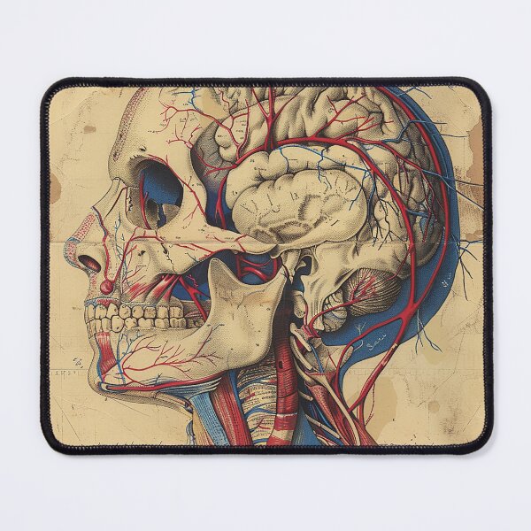 Item preview, Vintage Anatomy Art Medical Poster designed and sold by nomiraclehere.