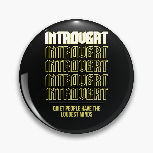 Item preview, Introvert Loudest Mind designed and sold by RockBeeDesigns.