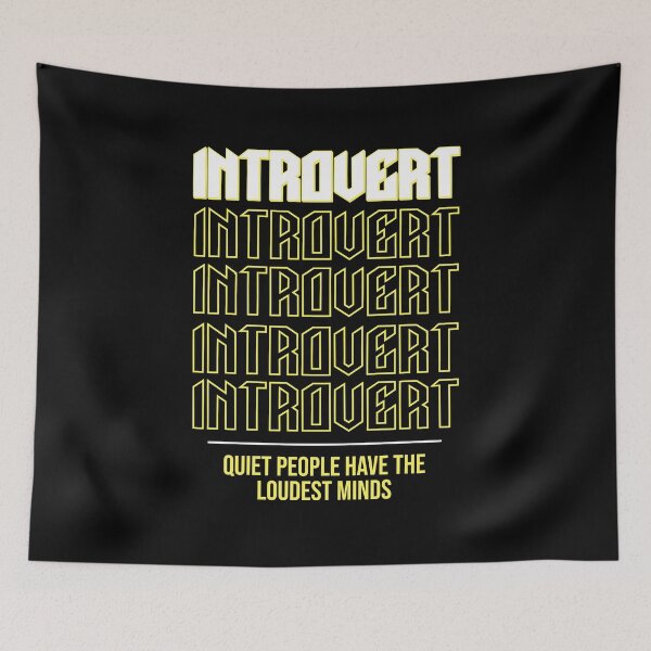 Item preview, Introvert Loudest Mind designed and sold by RockBeeDesigns.