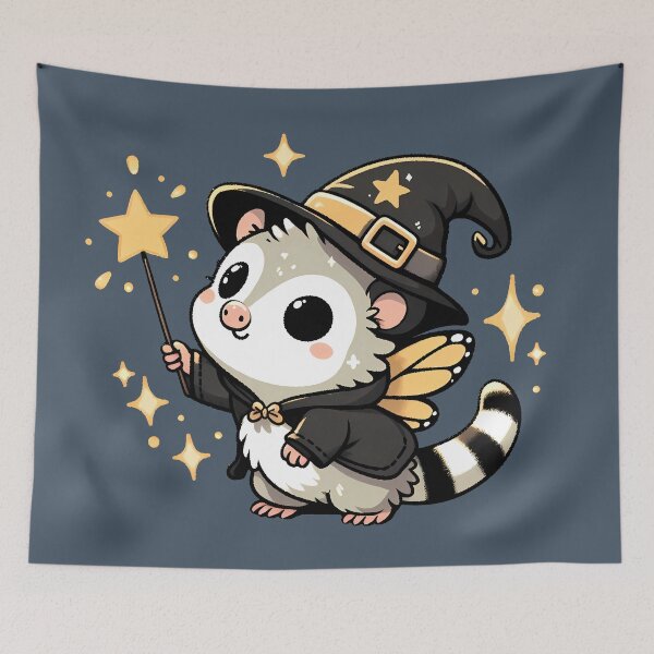 Item preview, Fairy Possum designed and sold by Funny Vintage Stickers And T-Shirts.