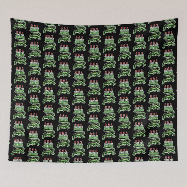 Item preview, Giant Day Gecko Funny Hungry Lizard Runs designed and sold by BeataY6Art.