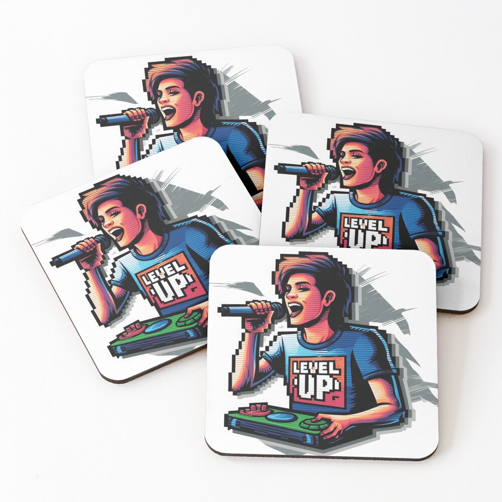 Item preview, Coasters (Set of 4) designed and sold by NotesForMusic.