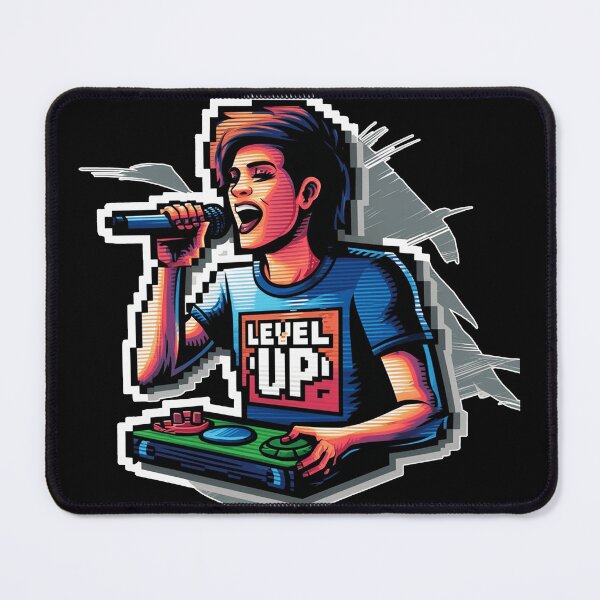 Artikelvorschau, Level-Up-Sänger entworfen und verkauft von NotesForMusic.