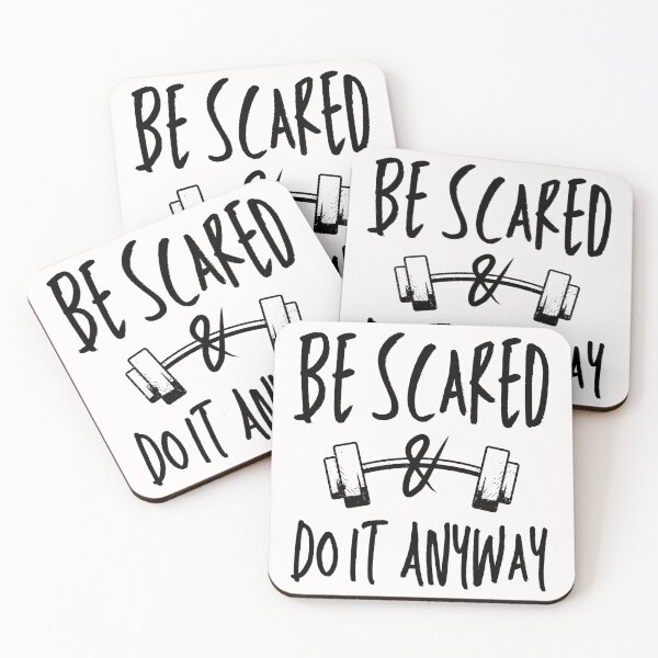 Item preview,  Be Scared And Do It Anyway designed and sold by Manara  -Art.