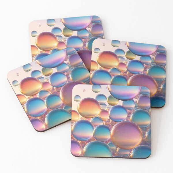 Item preview, Multicolored Bubbles of Various Sizes designed and sold by masabo.