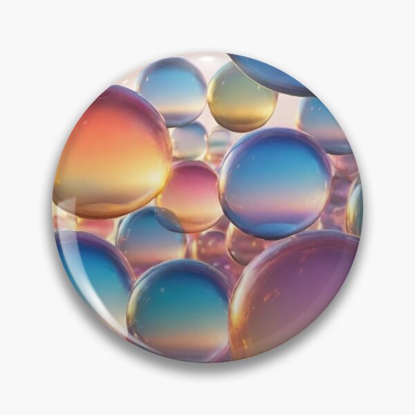 Item preview, Multicolored Bubbles of Various Sizes designed and sold by masabo.