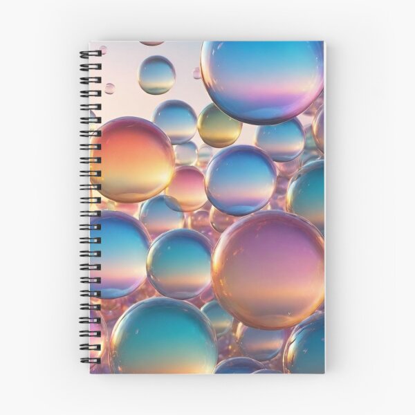 Item preview, Multicolored Bubbles of Various Sizes designed and sold by masabo.