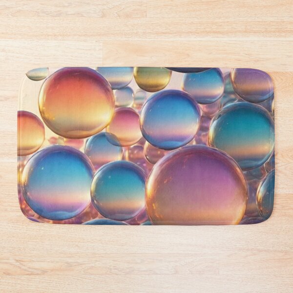 Item preview, Multicolored Bubbles of Various Sizes designed and sold by masabo.