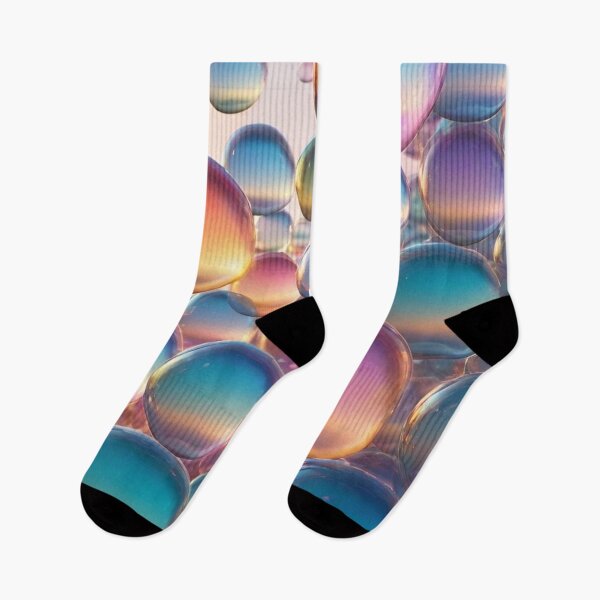 Item preview, Multicolored Bubbles of Various Sizes designed and sold by masabo.