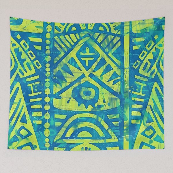 Item preview, "Hawaiian Tribal Art: Digital Tattoo Tee" designed and sold by Art-Vortex-fr.