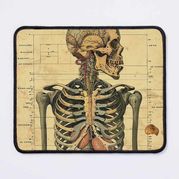 Item preview, Vintage Anatomy Art Medical Poster designed and sold by nomiraclehere.