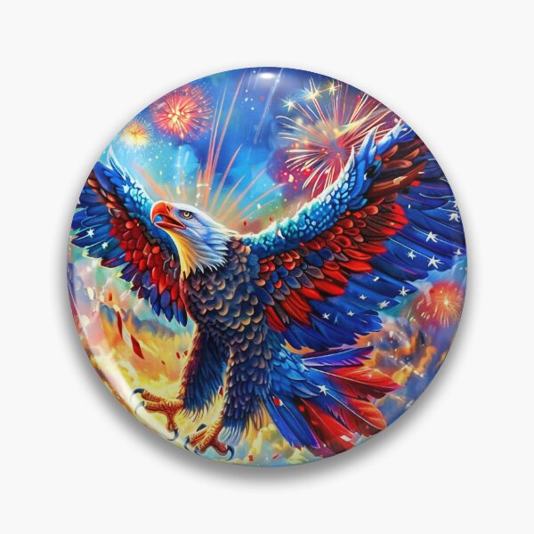 Item preview, Screaming Eagle designed and sold by Claudia Bartoli-McKinney.