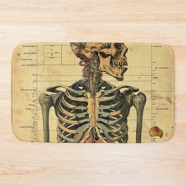 Item preview, Vintage Anatomy Art Medical Poster designed and sold by nomiraclehere.