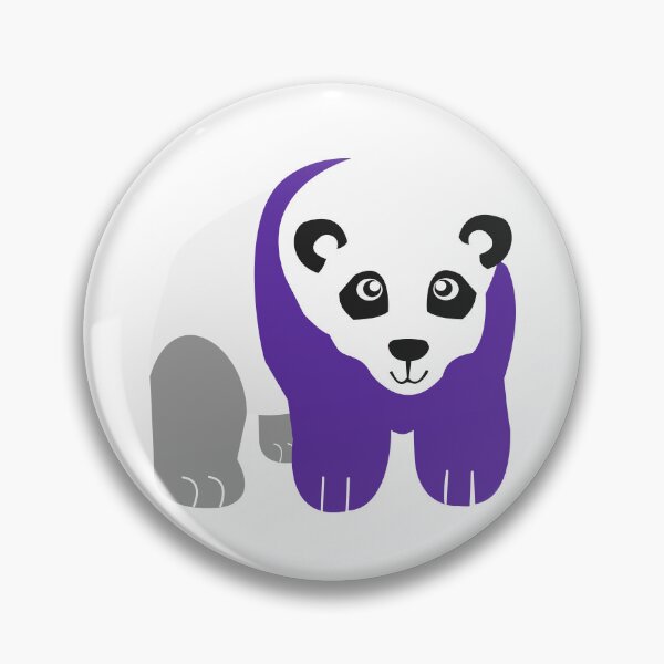 Item preview, Demisexual Pride Panda designed and sold by HarveyHandcraftsandDesigns.