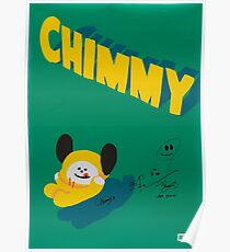 BT21 - CHIMMY (SIGNED VER.) Poster
