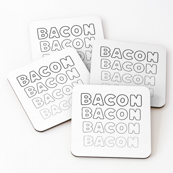 Item preview, Bacon! Everybody loves bacon. Bacon is the meaning of life designed and sold by Dahlann.