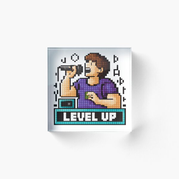 Artikelvorschau, Level-Up-Sänger entworfen und verkauft von NotesForMusic.