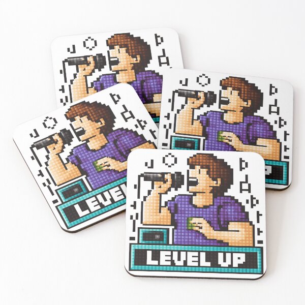 Item preview, level up singer designed and sold by NotesForMusic.