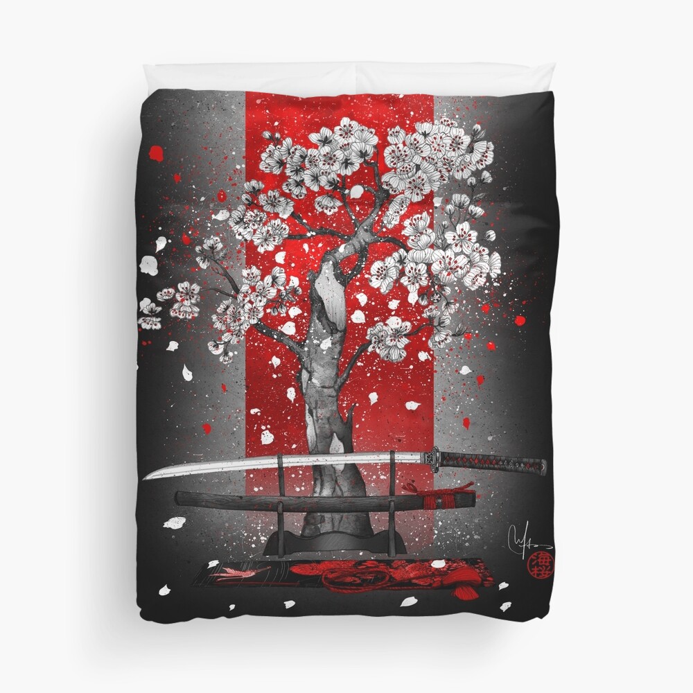 Samurai Duvet Cover