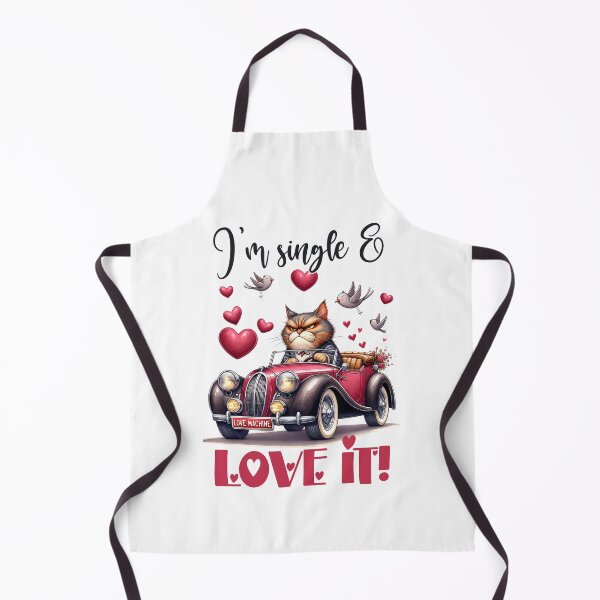 Item preview, I'm single and love it designed and sold by Made-by-Gus.
