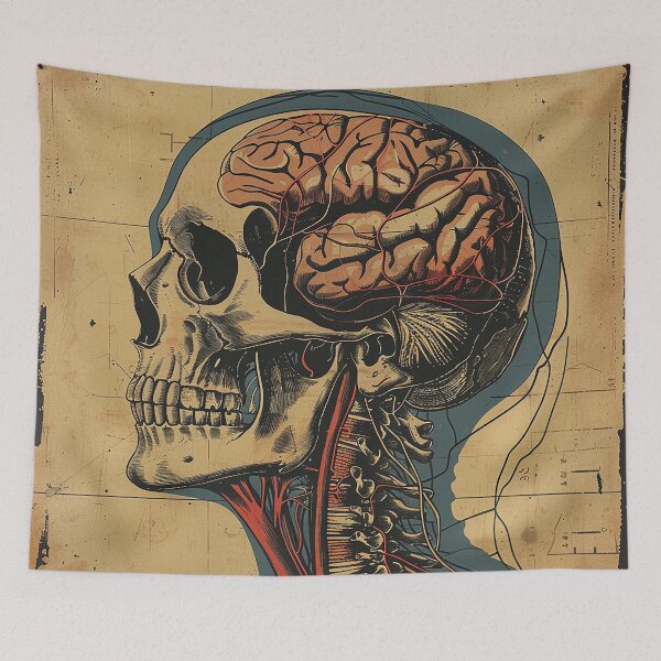 Item preview, Vintage Anatomy Art Medical Poster designed and sold by nomiraclehere.