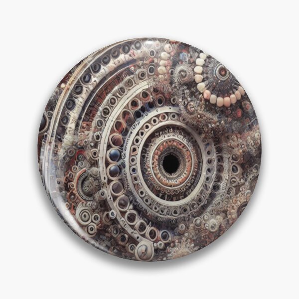 Item preview, Intricate Mechanized Mandala designed and sold by likemoneyzz.