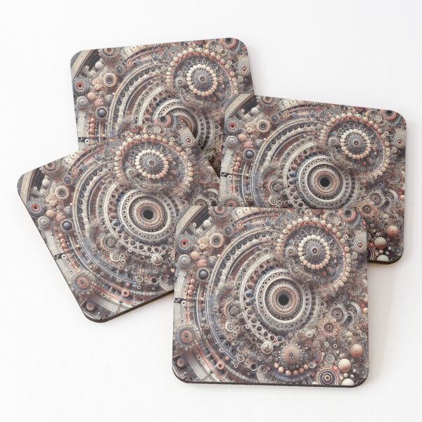 Item preview, Intricate Mechanized Mandala designed and sold by likemoneyzz.