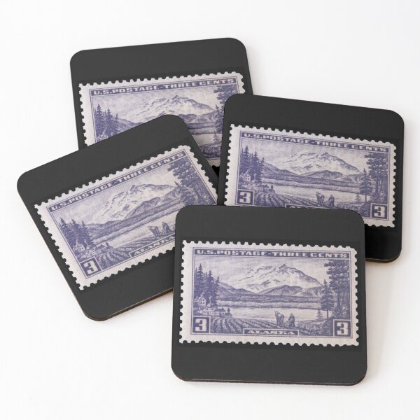 Item preview, US Stamp #800 - Alaska 3 cents designed and sold by WexStudios.