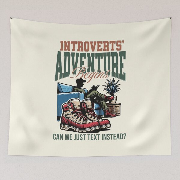 Item preview, Introvert Adventure designed and sold by RockBeeDesigns.