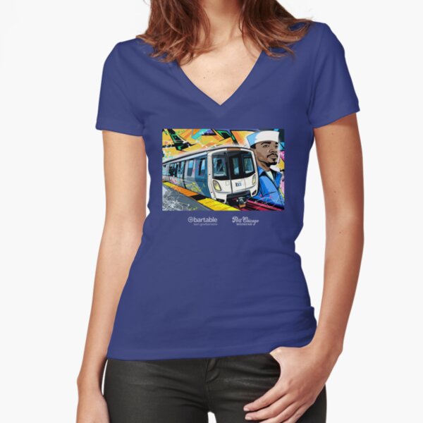 BARTable x Port Chicago Weekend Fitted V-Neck T-Shirt