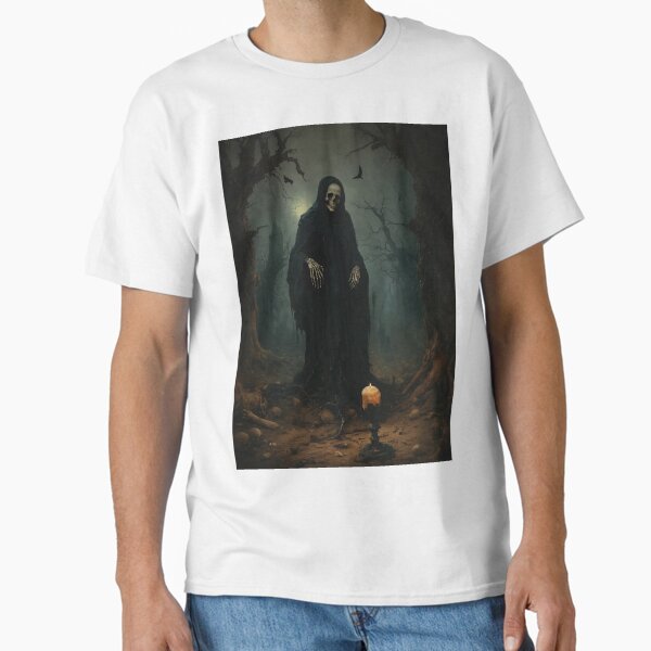 Item preview, ghoul, zombie, macabre, art designed and sold by DonnaBlankaArt.