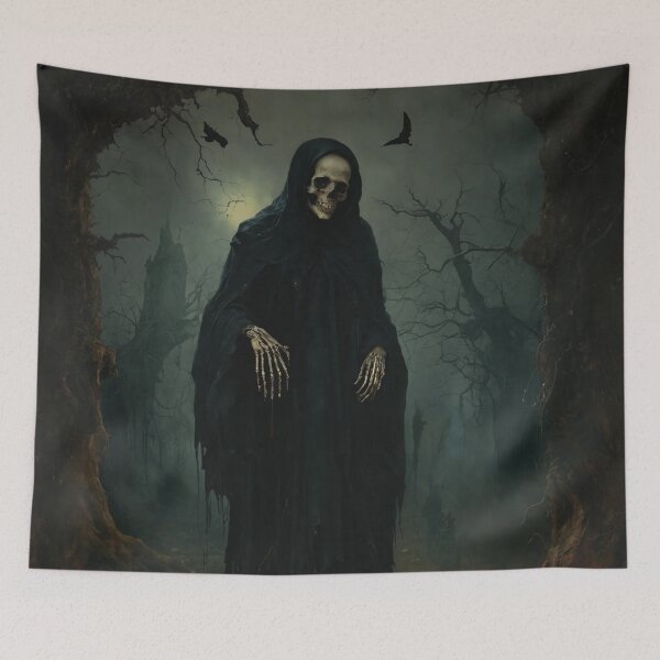 Item preview, ghoul, zombie, macabre, art designed and sold by DonnaBlankaArt.