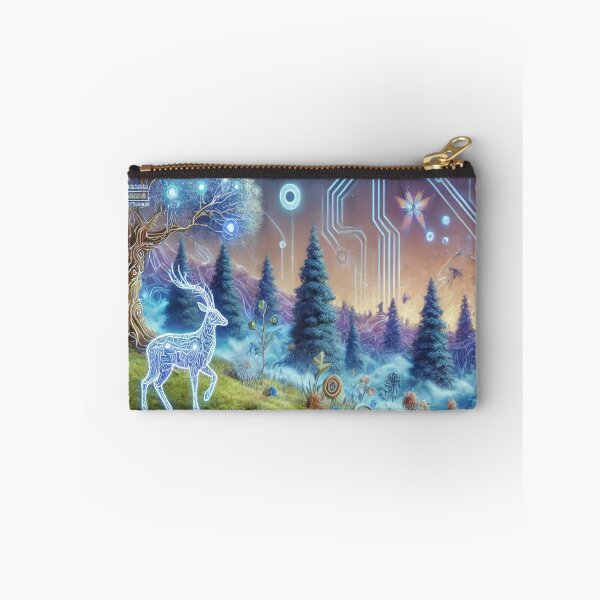 Item preview, Technological Nature - Cybernetic Deer in a Digital Forest	 designed and sold by GPTNHULMM.