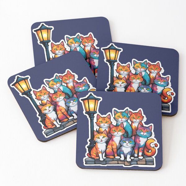 Item preview, Sun, Pounce, & Peek: Street Cat Adventures designed and sold by BrickXSq.