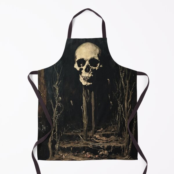 Item preview, ghoul, zombie, macabre, art designed and sold by DonnaBlankaArt.