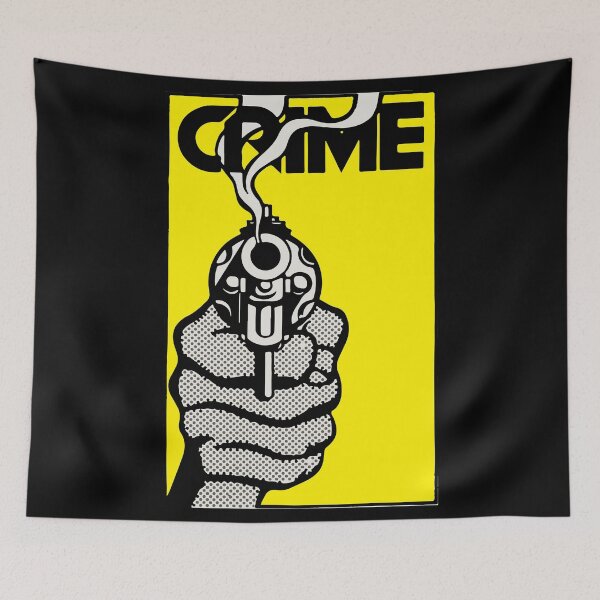 Item preview, Crime Flyer designed and sold by PsychoProjectTS.