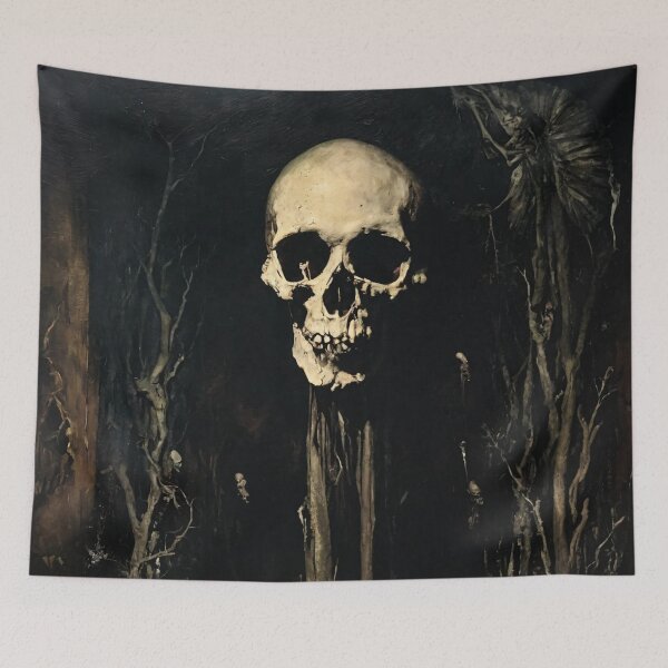 Item preview, ghoul, zombie, macabre, art designed and sold by DonnaBlankaArt.