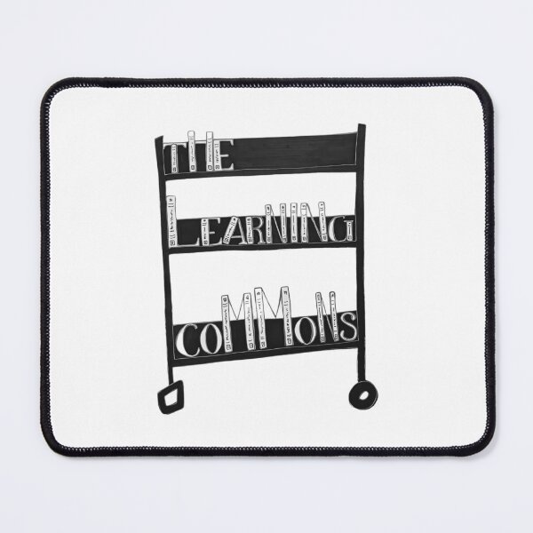 Item preview, LC Book Cart (B&W) designed and sold by LYHrgb.