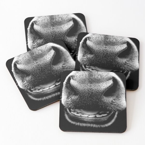 Item preview, Black Cow Nose designed and sold by FOLK ART FUSION by heidiannemorris.