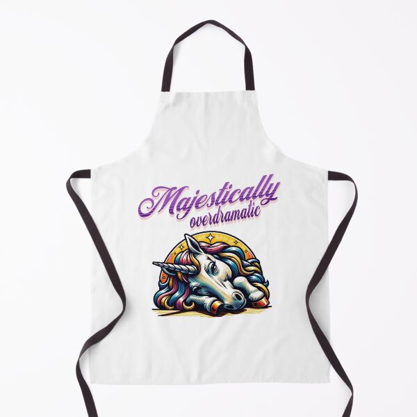 Item preview, Dramatic Unicorn: Majestically Overdramatic designed and sold by musthavewords.