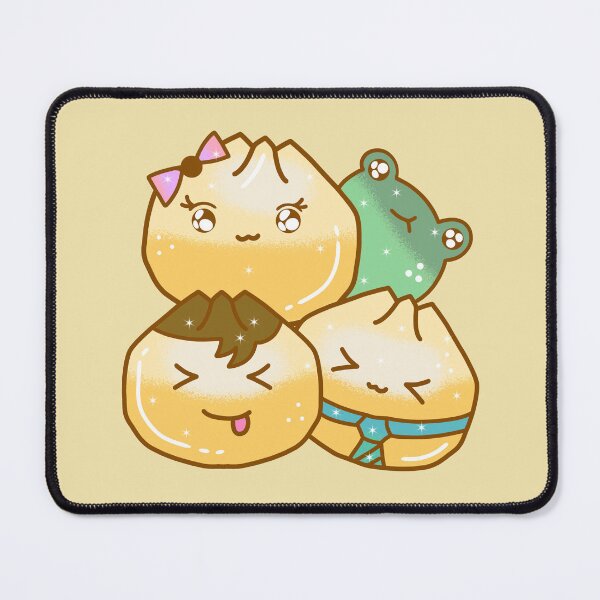 Item preview, Cute kawaii dumpling dim sum asian family  designed and sold by Quacktails.