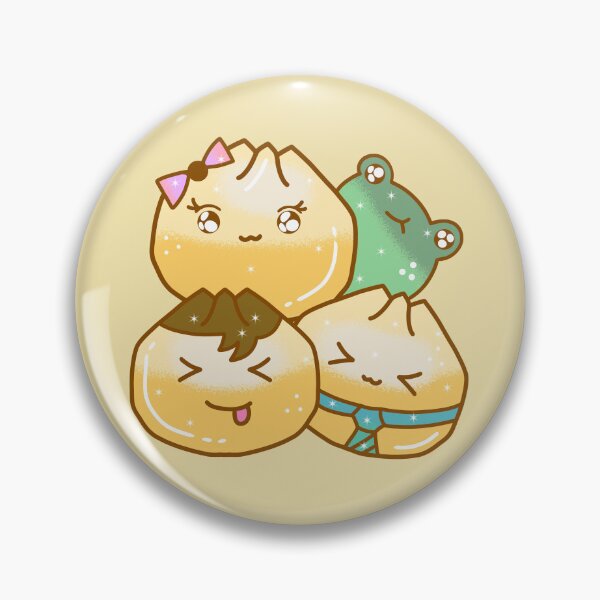 Item preview, Cute kawaii dumpling dim sum asian family  designed and sold by Quacktails.