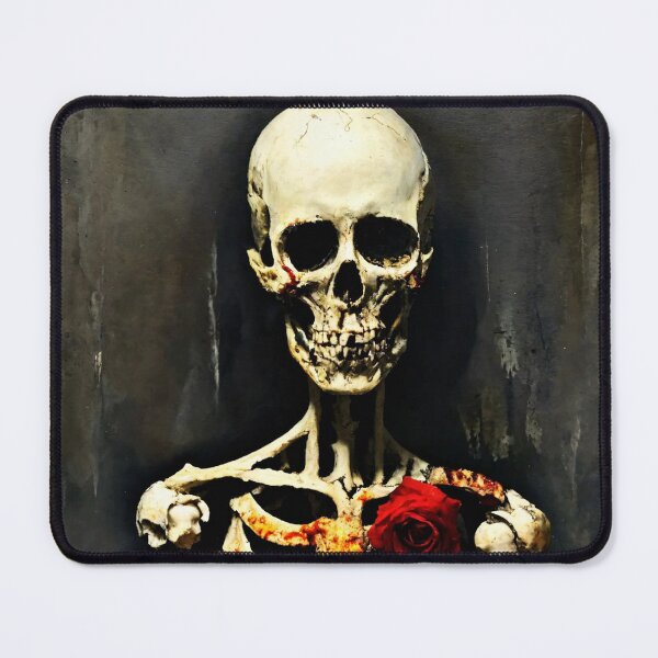 Item preview, ghoul, zombie, macabre, art designed and sold by DonnaBlankaArt.