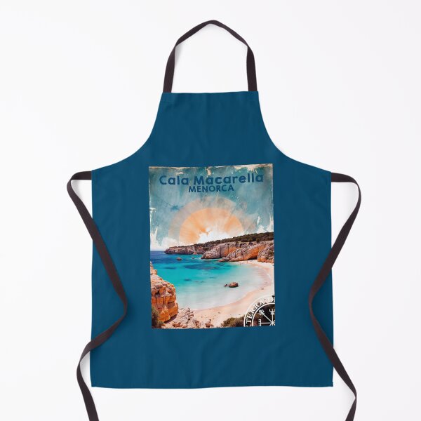 Item preview, Cala Macarella Menorca travel poster designed and sold by TerradVents.