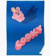 BT21 - COOKY (SIGNED VER.) Poster