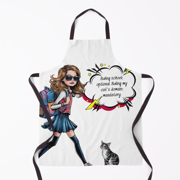Item preview, Back to School : Cat's Rules designed and sold by Furbabies Art.